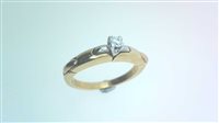 Ringe Sommer Dame Solitario Diamante in Gold Diamante 0.08 Ct SOLITARIO DIA CT 0.08 G/VS FLEX - SOLITARIO DIA CT 0.08 G/VS FLEX